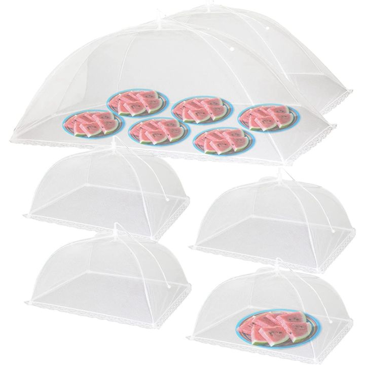 mesh-food-cover-set-2-jumbo-44x20inch-amp-4-large-17x17inch-pop-up-food-tents-food-covers-reusable-collapsible