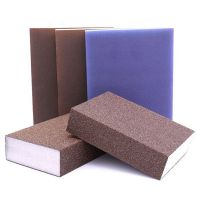 1pcs High Quality Double Side Polishing Sponge Sandpaper/Sandpaper Block 60/80/120/180/240/320 Grit