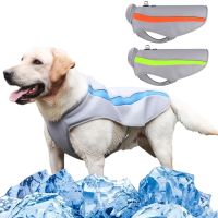 Large Dog Cooling Harness Vest Reflective Pet Jacket Outdoor Dogs Cooling Clothes French Bulldog Labrador Costume Pet Supplies