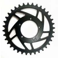 1 Piece 36 Teeth Replacement Parts for Bafang Middle Motor BBS 01 02 Series 36T Chainring Aluminum Alloy 6061-T6 Positive and Negative Teeth