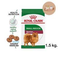 ส่งฟรีทุกรายการ Royal canin Mini indoor senior สำหรับสุนัขพันธ์เล็กเลี้ยงในบ้านอายุ 8 ปีขึ้นไป ขนาด 1.5 กก.