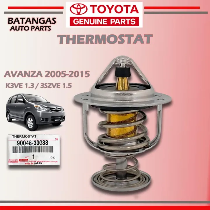 THERMOSTAT TOYOTA AVANZA K3VE / 3SZVE 1.5 20052015 PN 9004833088