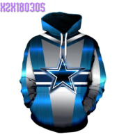 Dallas Cowboys Hoodie 3D Zipper Hoodies 3D 3D Zipper Hoodie 3D Zipper Hoodie