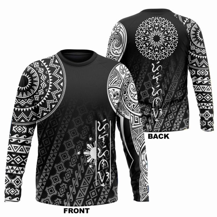 Long Sleeve Full Sublimation Pilipinas Tribal Design A3 | Lazada PH