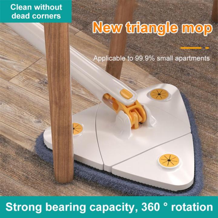 telescopic-triangle-mop-360-rotatable-adjustable-cleaning-mop-adjustable-squeeze-wet-and-dry-use-water-absorption-cleaning-tool