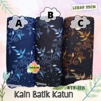 Aty 8136 Cotton Batik Fabric Meteran Batik Fabric