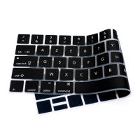 【cw】French AZERTY Keyboard Cover US Version Stickers Protector Skin for Mac Pro 13" 15 A1706 A1707 A1989 A1990 with Touch Bar 【hot】