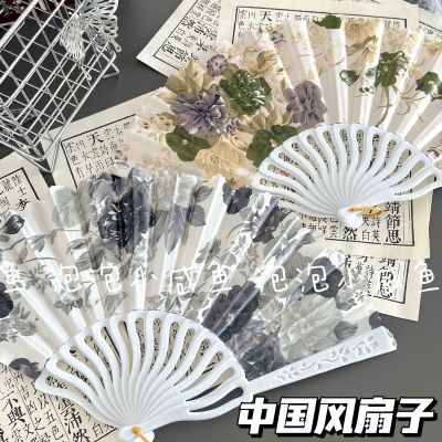 ✴  The new high level folding fan dance appearance fan yong chun plastic fans in Europe type folding fan fan han