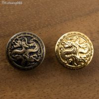 10Pcs Retro Bronze Dragon Totem Buttons Suit Button for Clothing DIY Sewing Accessories For Needlework Handy Work