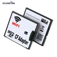 Rocketek Micro SD TF to CFSD Wifi Memory Card Reader Converter Adapter MicroSD SDHC to Compact Flash Type I