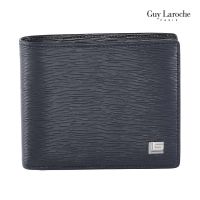 Guy Laroche กระเป๋าสตางค์พับสั้น มีลิ้นกลาง รุ่น Legacy - สีดำ