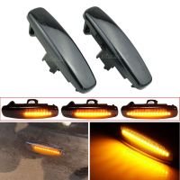 ไฟ LED สัญญาณไฟสัญญาณไฟเลี้ยวไฟข้างแบบไดนามิกสำหรับ Infiniti EX25 EX35 FX35 EX37สำหรับนิสสัน Murano ขอบฟ้า