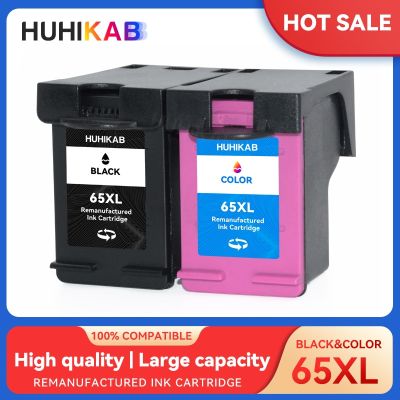 HUHIKAB 65 Ink Cartridge Compatible For HP 65 XL For HP65 Envy 5010 5020 5030 5032 5052 5055 2625 2628 2630 2632 2633 Printer