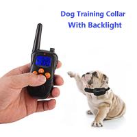 ZZOOI 300M Pet Trainer Electric Dog Shock Training Collar Anti-Bark Equipment  Waterproof Rechargeable Dog Remote Control Receiver