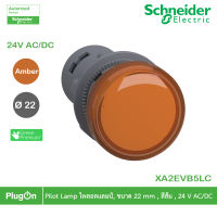 XA2EVB5LC - Schneider Electric - Pilot Lamp ไพลอตแลมป์, ขนาด 22 mm , สีส้ม , 24 V AC/DC  สั่งซื้อได้ร้าน PlugOn