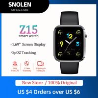 2023 New Smartwatch Snolen Z15 Full Touch Smart Watch 1.69 Display 24H Health Monitor IP67 Waterproof Long Battery Life ForMen