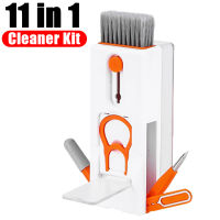 11-in-1 Cleaner Set ชุดแปรงทำความสะอาดคีย์บอร์ดมัลติฟังก์ชั่น ชุดทำความสะอาดปากกาทำความสะอาดหูฟังสำหรับเครื่องมือทำความสะอาดหูฟังโทรศัพท์-Caidour