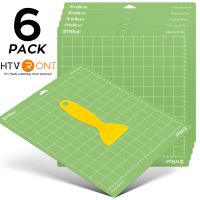 【YF】 HTVRONT 6 3 Pack 12x12in Green PVC Adhesive Cutting Mat Base Plate Pad for Cricut Explore Air/Air2/Maker Engraving Machine