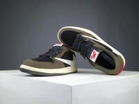 Air J 1 Low barb low help retro culture leisure sports board shoes for men and women/suitable