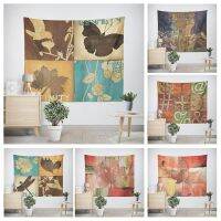 【CW】♤☽❁  wall decoration home aesthetics tapestry rural nostalgia hanging large fabric autumn bedroom shading