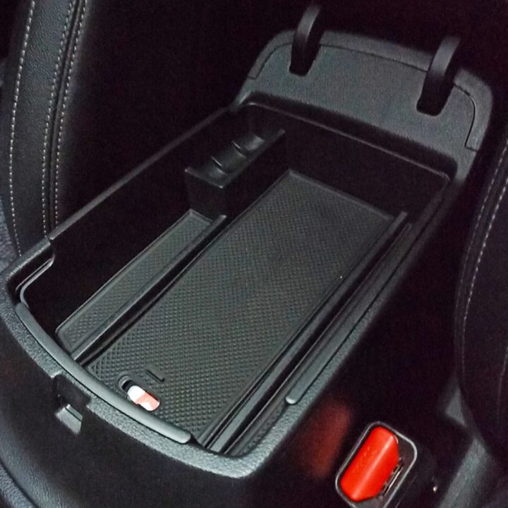ถาดกระเป๋าเก็บบัตรที่เท้าแขนในรถตู้เก็บของสำหรับ-kia-sportage-4-2016-2018-2019-2020อุปกรณ์คอนโซลกลาง