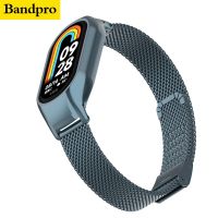 Replacement Strap For Xiaomi Mi Band 8 7 6 5 4 3 Stainless Steel Metal Bracelet For MiBand 6 5 MiBand 7 miband 8 Smartwatch band Smartwatches