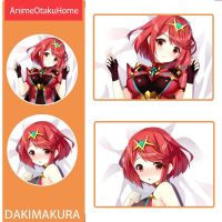 Anime Xenoblade Chronicles Pyra สาวน่ารักเซ็กซี่โยนหมอนครอบคลุมกอดหมอน Otaku Bedding Dakimakura ปลอกหมอน