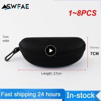 1 8PCS Loogdeel Protection EVA Ski Eyewear Case Snow Skiing Goggles Box Waterproof Snowboard Bag Eyewear case Zipper Hard Box