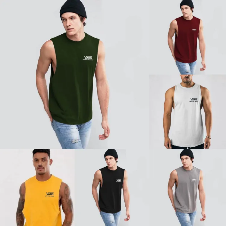 Jersey Sleeveless T-Shirts for Men for sale