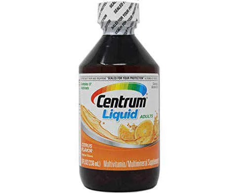 Centrum Liquid Multivitamin / Multimineral Supplement Citrus Flavor 8 ...