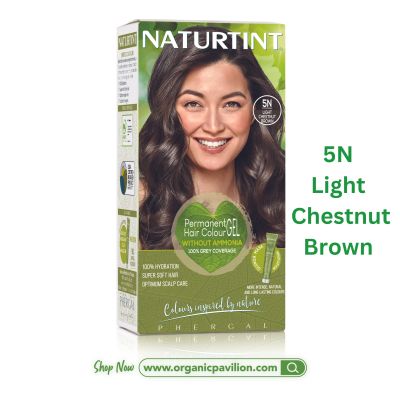 Naturtint ผลิตภัณฑ์เปลี่ยนสีผม - 5N (Light Chestnut Brown / สีน้ำตาลอ่อน) Permanent Hair Colour Gel (170 ml)