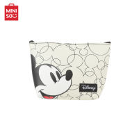 MINISO กระเป๋าใส่เครื่องสำอางทรงสี่เหลี่ยมคางหมู Mickey Mouse Collection