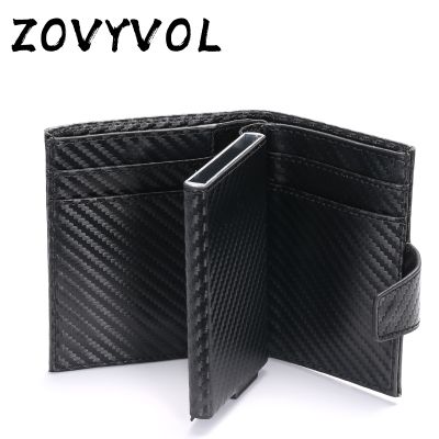 （Layor wallet）  ZOVYVOL CustomizedMen AntiCard Holder CaseMetalMale Coin Purse WomenBank Cardholder Box