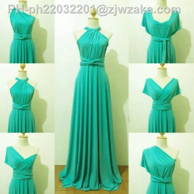 turquoise green colour dress