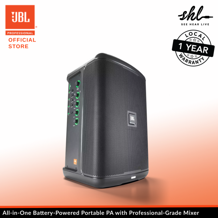JBL PROFESSIONAL EON ONE Compact AllinOne BatteryPowered Portable PA with ProfessionalGrade