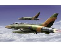 ทรัมเป็ตเตอร์1/72ชุดหุ่นประกอบดาบ F-100F 01650เครื่องบินปริศนาเครื่องบินโมเคลที่สร้างตามสัดส่วน3มิติ