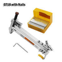 Toolstar 400ชิ้นนิวเมติกเหล็กเล็บคู่มือ Nailer ST18เหล็กเล็บซีเมนต์เล็บ