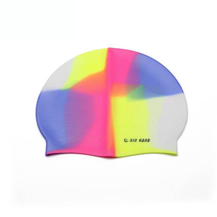 cw-adult-swim-cap-color-matching-silicone-caps-hair-for-men-and-with-elasticity-logo-wholesale