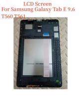 Original For Samsung Galaxy Tab E 9.6 SM-T560 T560 SM-T561 LCD Display Touch Screen Digitizer Matrix Panel Tablet Assembly Parts