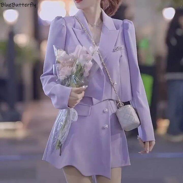 Purple deals short suit