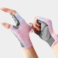 Women Cycling Bicycle gloves Yoga Fingerless gloves Mtb bodybuilding gym fitness gloves XG66