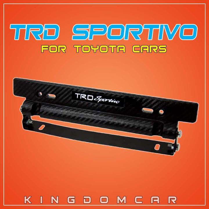 TRD Sportivo Tilting License Plate Holder Lazada PH