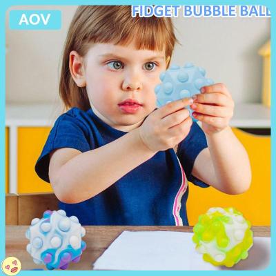 ฟองของเล่นสำหรับเด็กกด Pop Bubble Fidget Toy 3d ซิลิโคนลดความดันกดบอลบับเบิ้ลบอลบีบของเล่นพัฒนาประสาทสัมผัสของเล่นพัฒนากล้ามเนื้อเครื่องมือออกกำลังกายมือสำหรับเด็กนักเรียนผู้ใหญ่ของเล่นสำหรับผู้ใหญ่