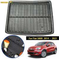 ปรับแต่งสำหรับ Fiat 500X 2014 2015 2016 2017 2018 2019 2020 2021 Boot Tray Liner Cargo Trunk พรมปูพื้น Heavy Duty พรม