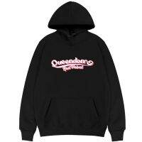 2023 newkpop สีแดง hoodie unisex แขนยาวผู้ชายผู้หญิง pullover Harajuku streetwear ใหม่อัลบั้ม queendom เสื้อผ้า PLUS ขนาด