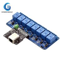 Ethernet Control Module LAN WAN Network WEB Server RJ45 Port+8Channel Relay Ethernet Controller Board