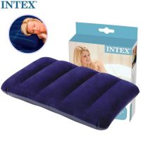 ราคาพิเศษ INTEX หมอน หมอนเป่าลม กำมะหยี่ รุ่นคลาสสิก สีน้ำเงิน รุ่น 68672 ส่งไว ถุง นอน ถุง นอน สนาม เดิน ป่า ถุง นอน naturehike