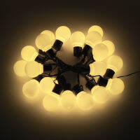 Fairy Light Electric Outdoor LED Festoon Christmas Light Garland G40 G50 Retro Bulbs Plug In Wedding Terrace Decor 110V 220V