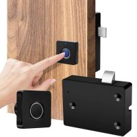 Bluetooth APP Drawer Cabinet Lock Fingerprint Digital File Letter Keyless Biometric Furniture Electronic Smart Wooden Lock