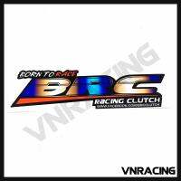 BRC สติ๊กเกอร์แต่งซิ่ง BRC Racing Clutch สีไทเทเนียม จำนวน 1 ชิ้น [เก็บเงินปลายทางได้]